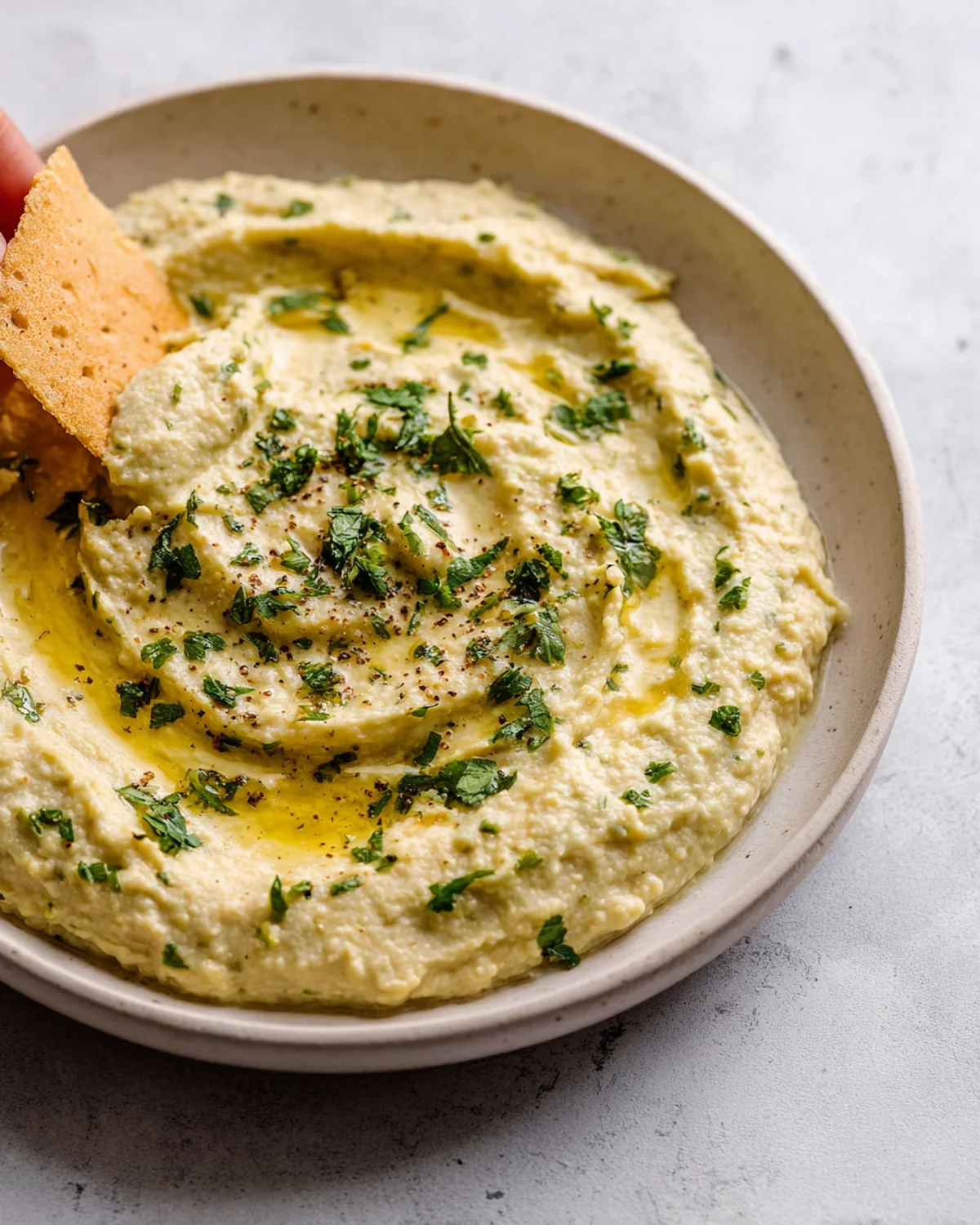Lemon and Herb White Bean Dip - Image 3