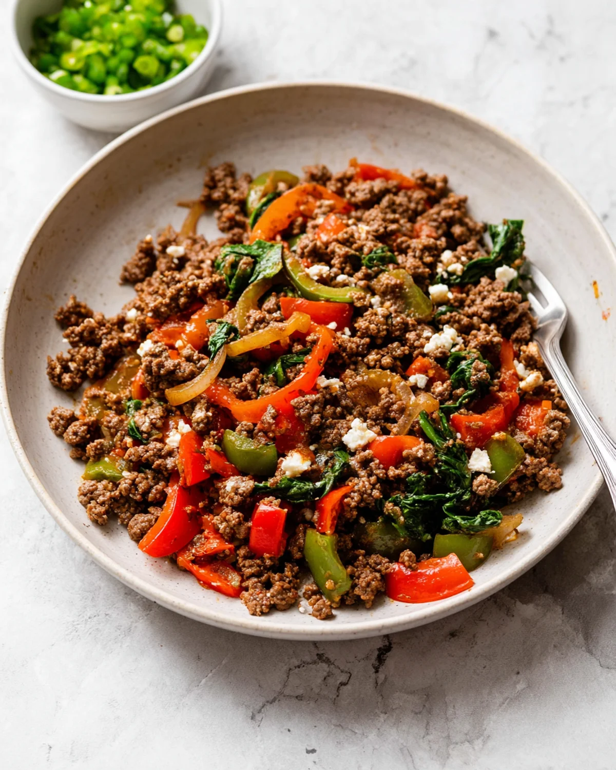 Mediterranean Ground Beef Stir Fry - Image 3