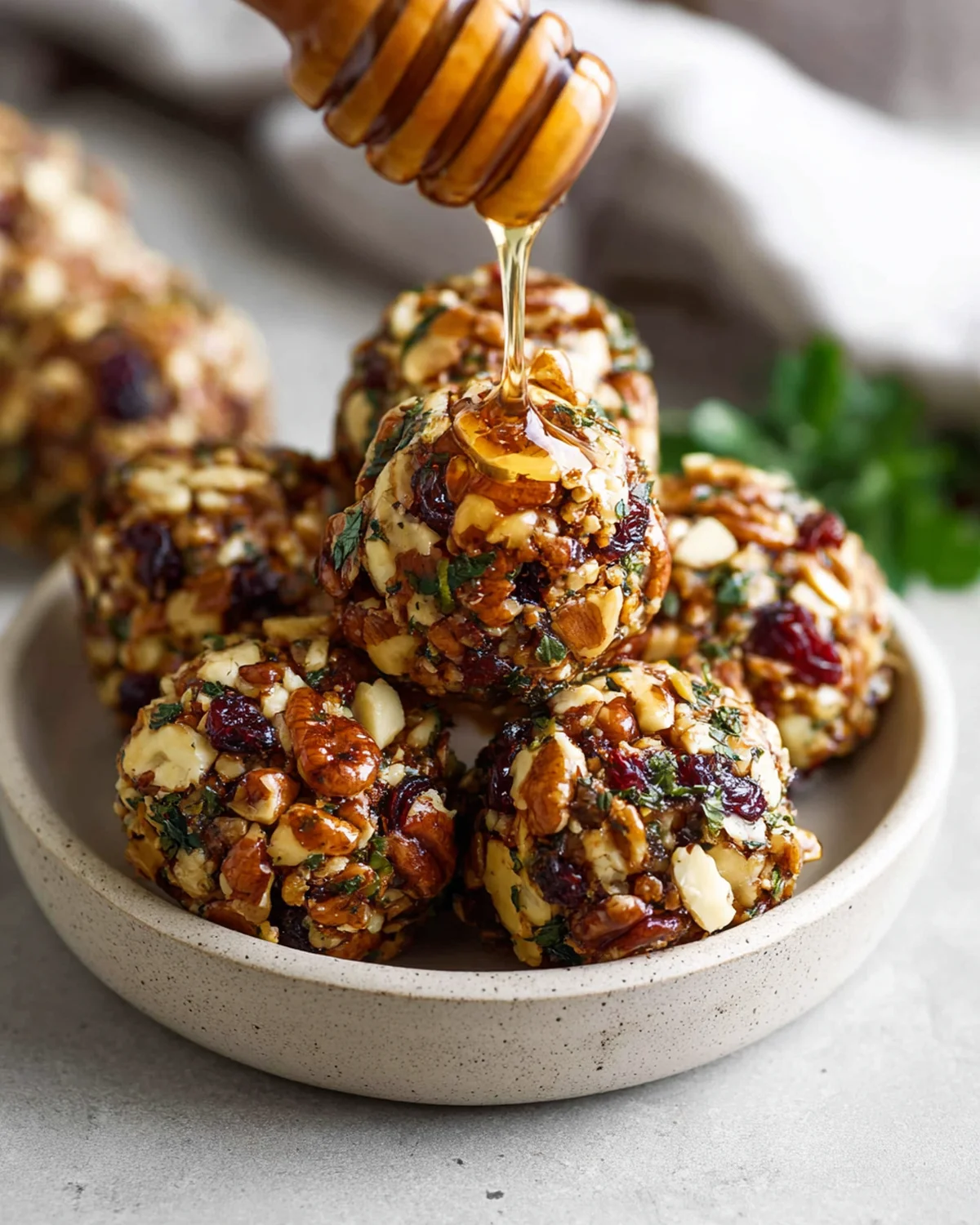 Mini Cranberry Pecan Goat Cheese Balls - Image 3