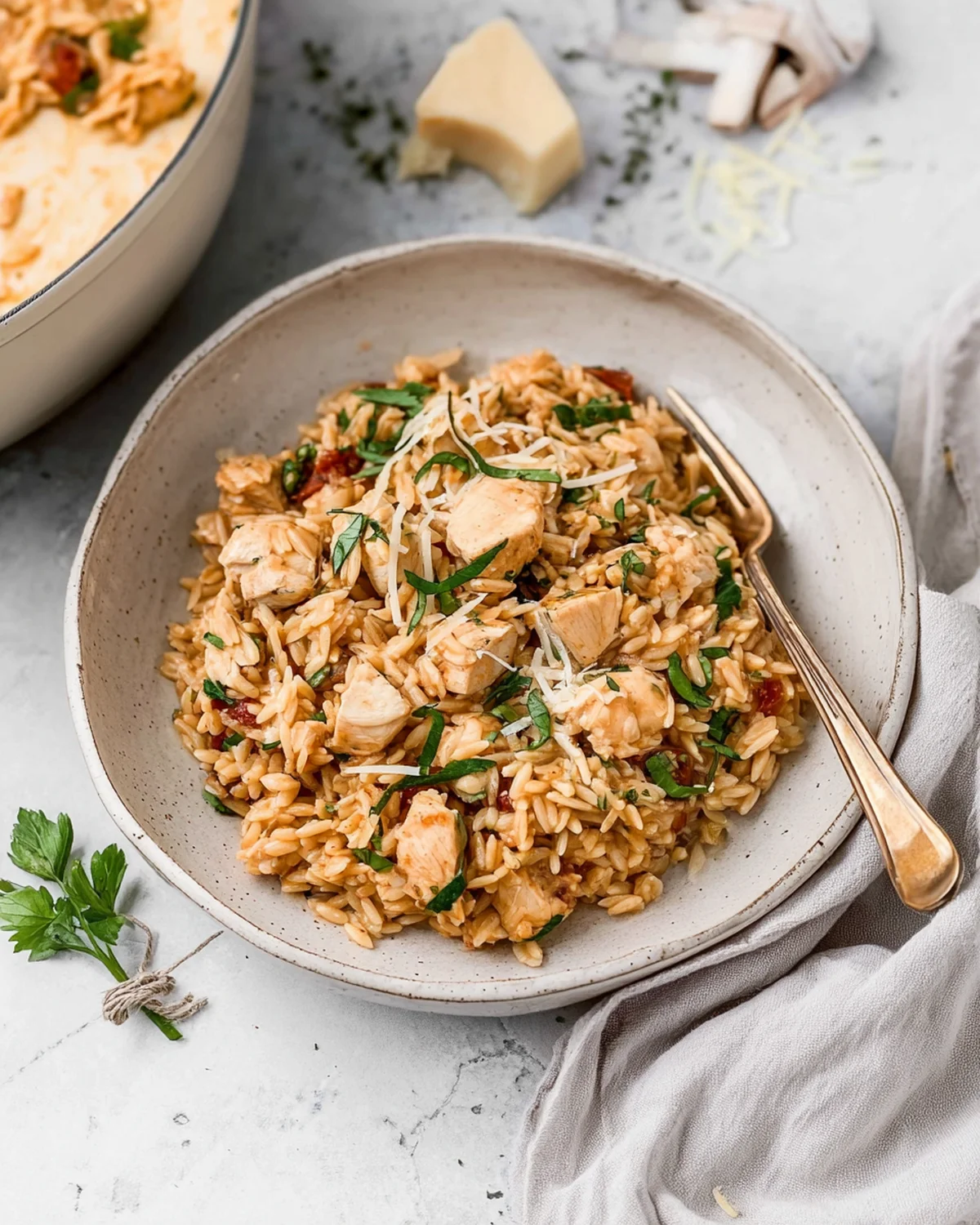 One Pot Chicken Orzo - Image 3