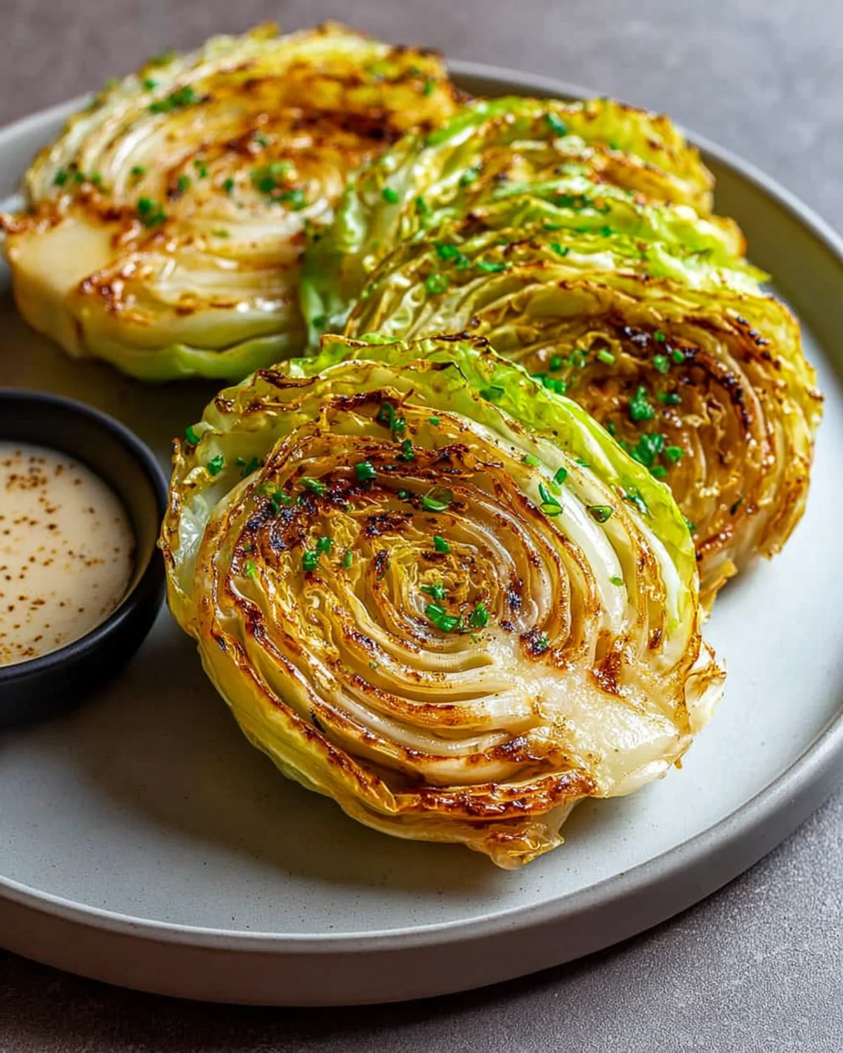 Oven Roasted Garlic Cabbage Steaks - Image 4