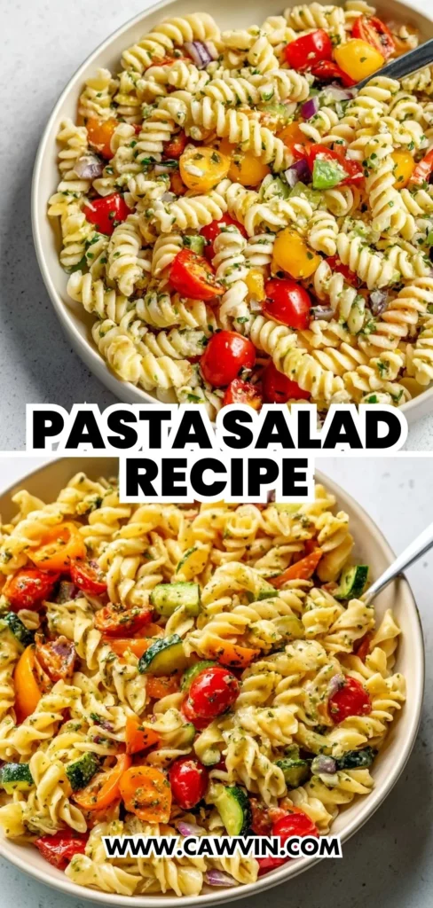 Pasta Salad Recipe 2 1 - Easy Peasy Recipes