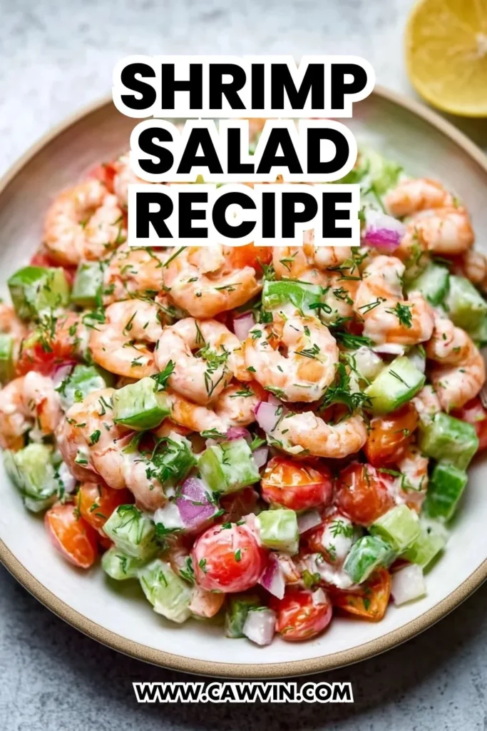 Shrimp Salad Recipe - Easy Peasy Recipes