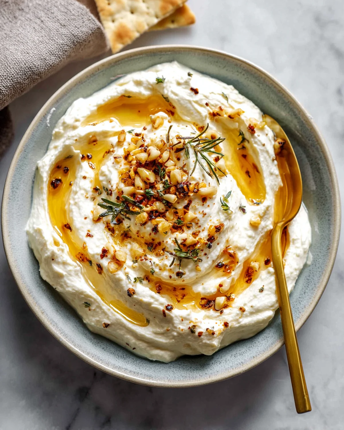 Spicy Ricotta Dip with Hot Honey - Image 4