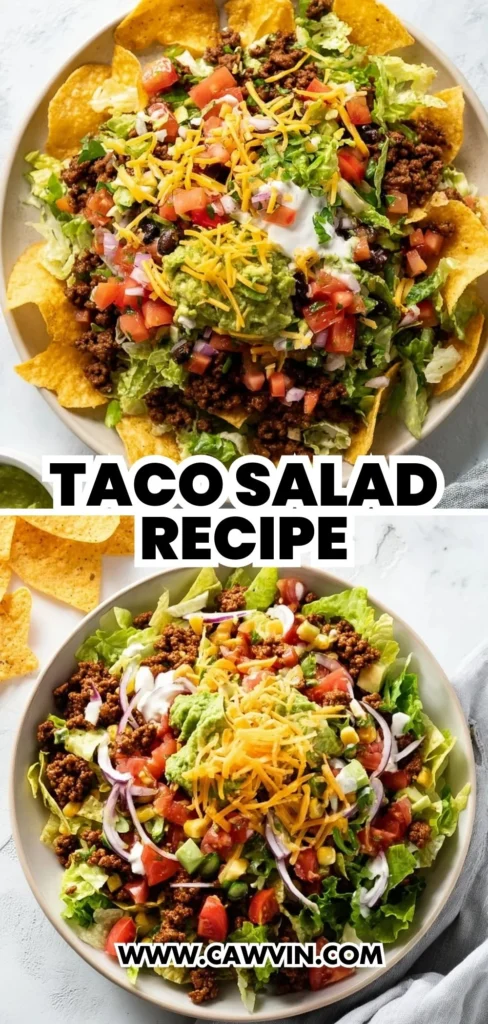 Taco Salad Recipe 2 1 - Easy Peasy Recipes