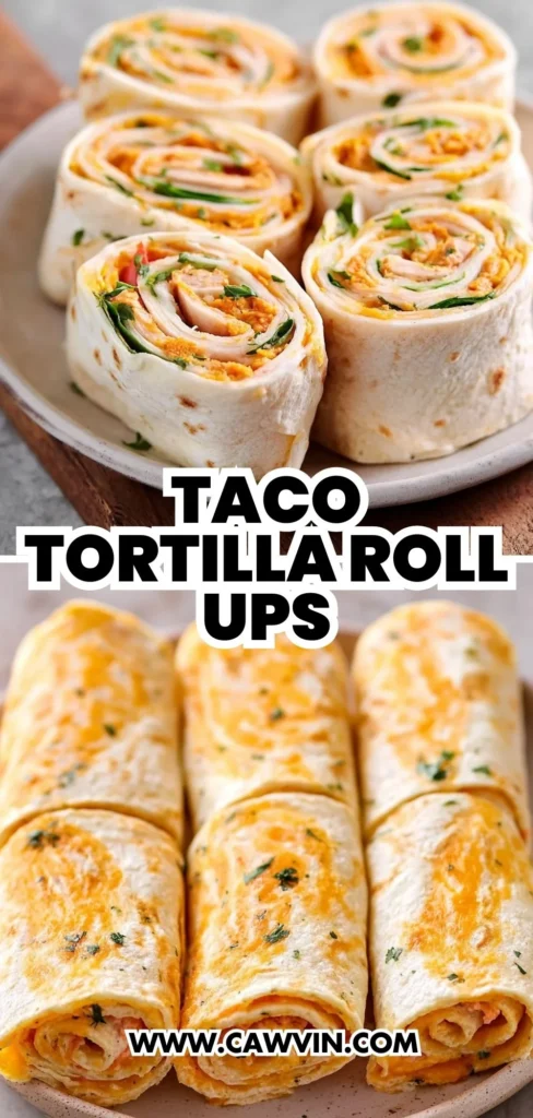 Taco Tortilla Roll Ups 2 1 - Easy Peasy Recipes