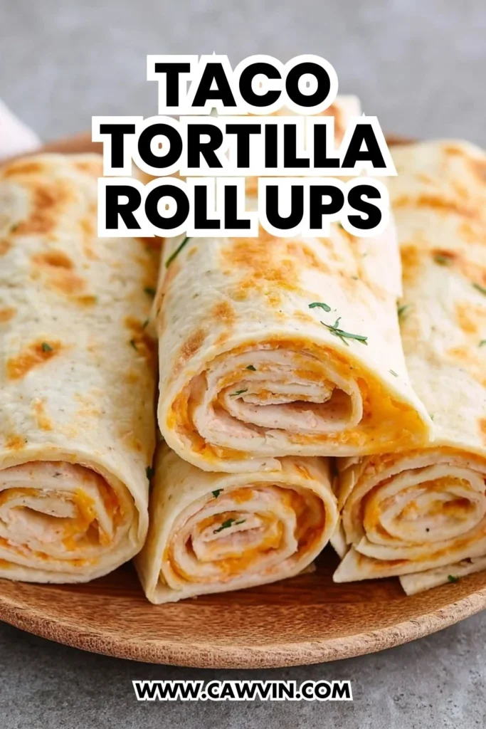 Taco Tortilla Roll Ups - Easy Peasy Recipes