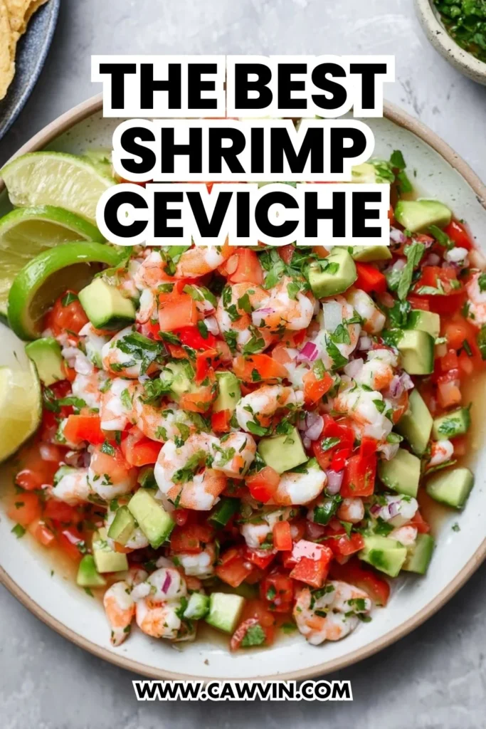 The Best Shrimp Ceviche - Easy Peasy Recipes