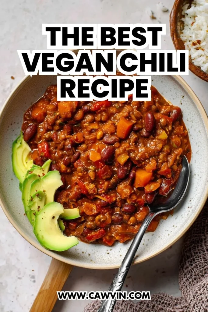 The Best Vegan Chili Recipe - Easy Peasy Recipes