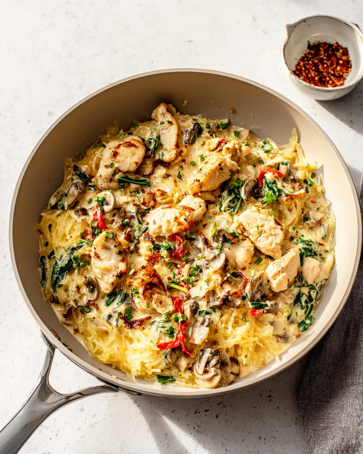 Tuscan Chicken and Spaghetti Squash - Image 2