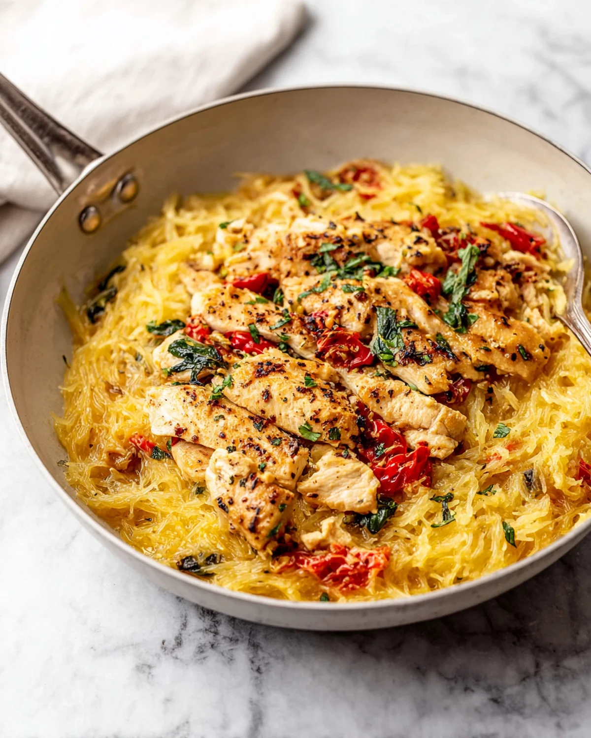 Tuscan Chicken and Spaghetti Squash - Image 4