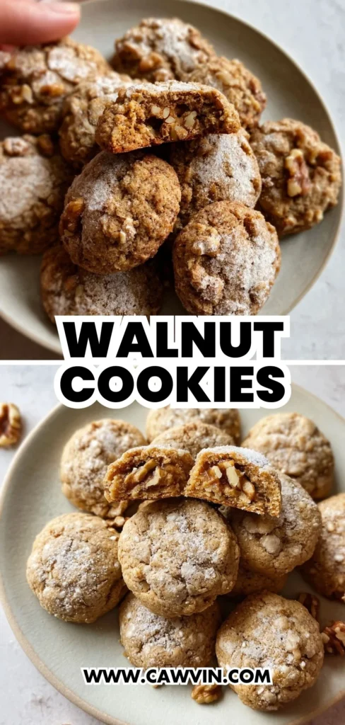 Walnut Cookies 2 1 - Easy Peasy Recipes
