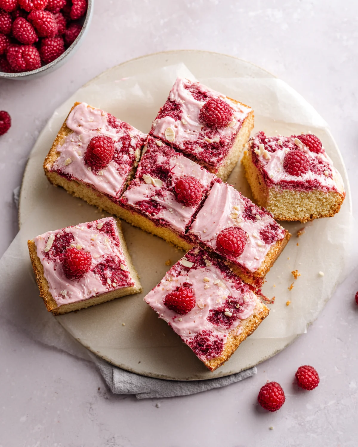 Almond Raspberry Cake - Image 4