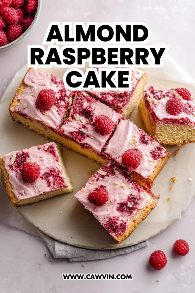 Almond Raspberry Cake - Easy Peasy Recipes
