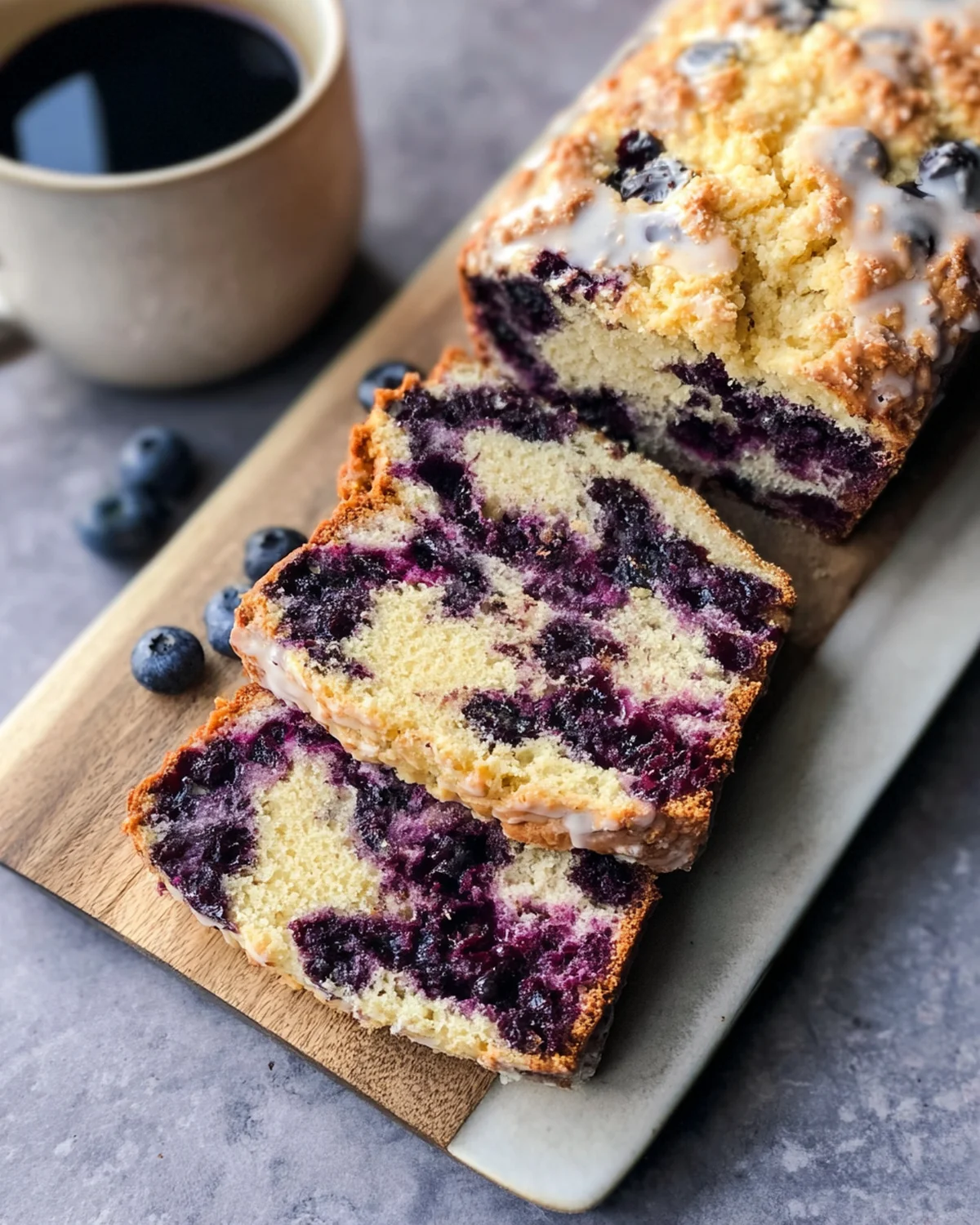 Blueberry Cream Cheese Bread - Image 4