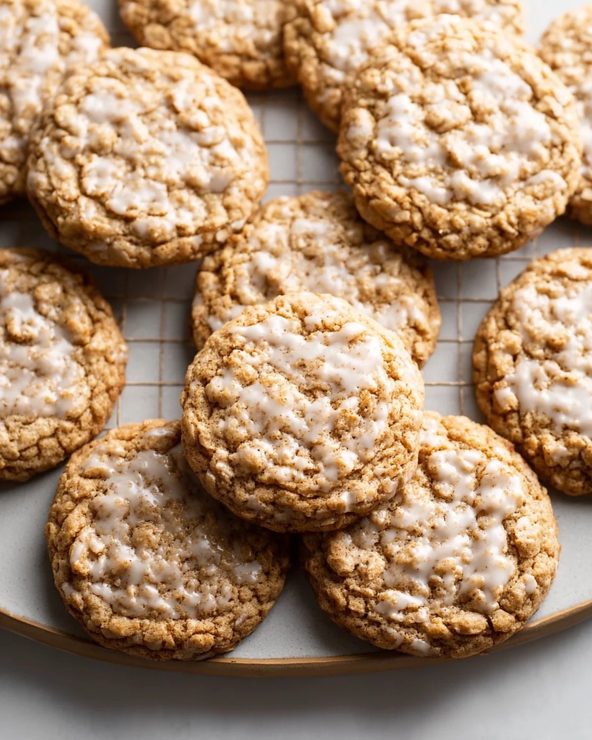 Brown Butter Iced Oatmeal Cookies - Image 4