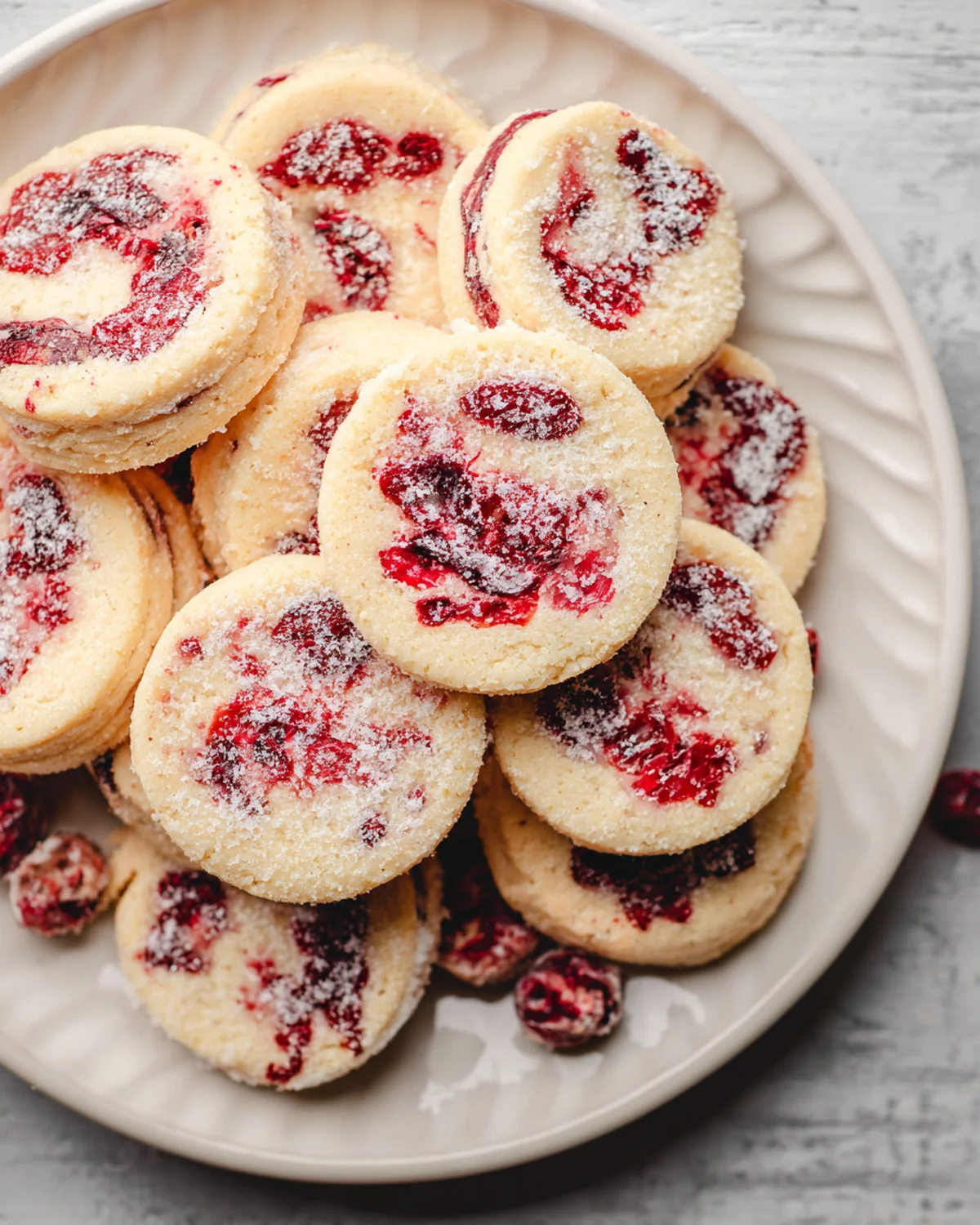Cranberry Orange Shortbread Cookies - Image 4