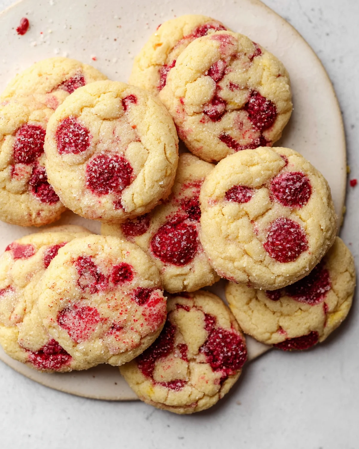 Lemon Raspberry Cookies - Image 3