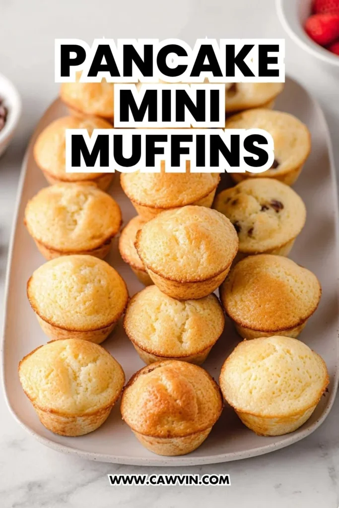 Pancake Mini Muffins - Easy Peasy Recipes