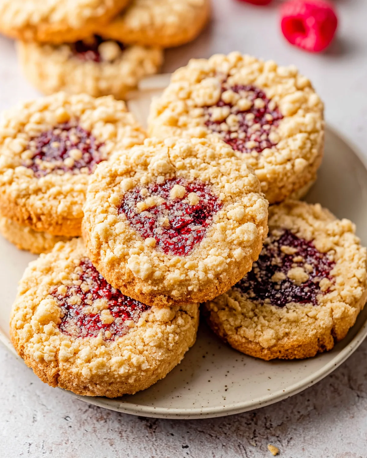Raspberry Crumble Cookies - Image 3