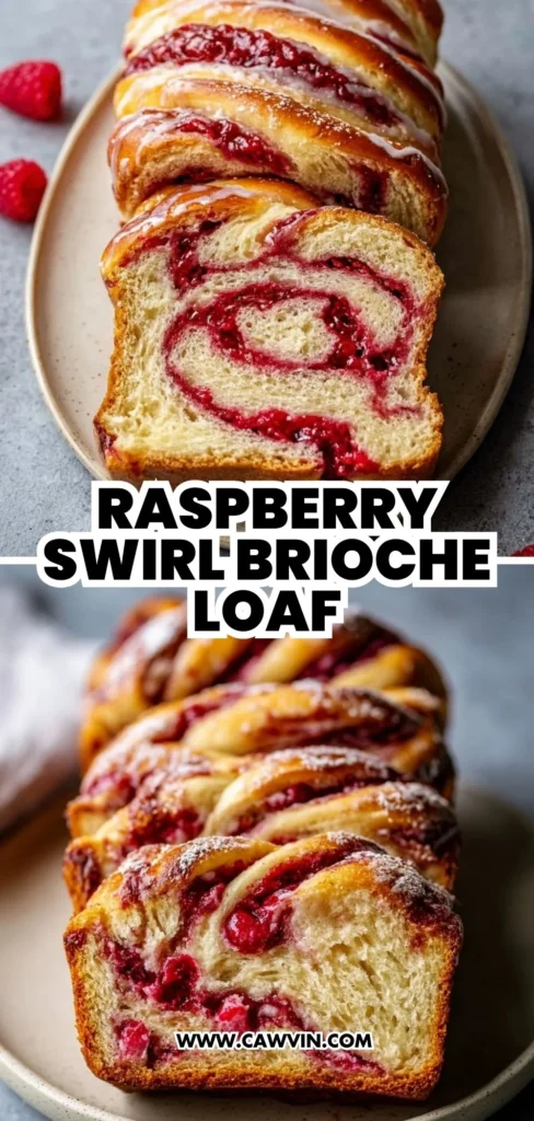 Raspberry Swirl Brioche Loaf Recipe 2 1 - Easy Peasy Recipes