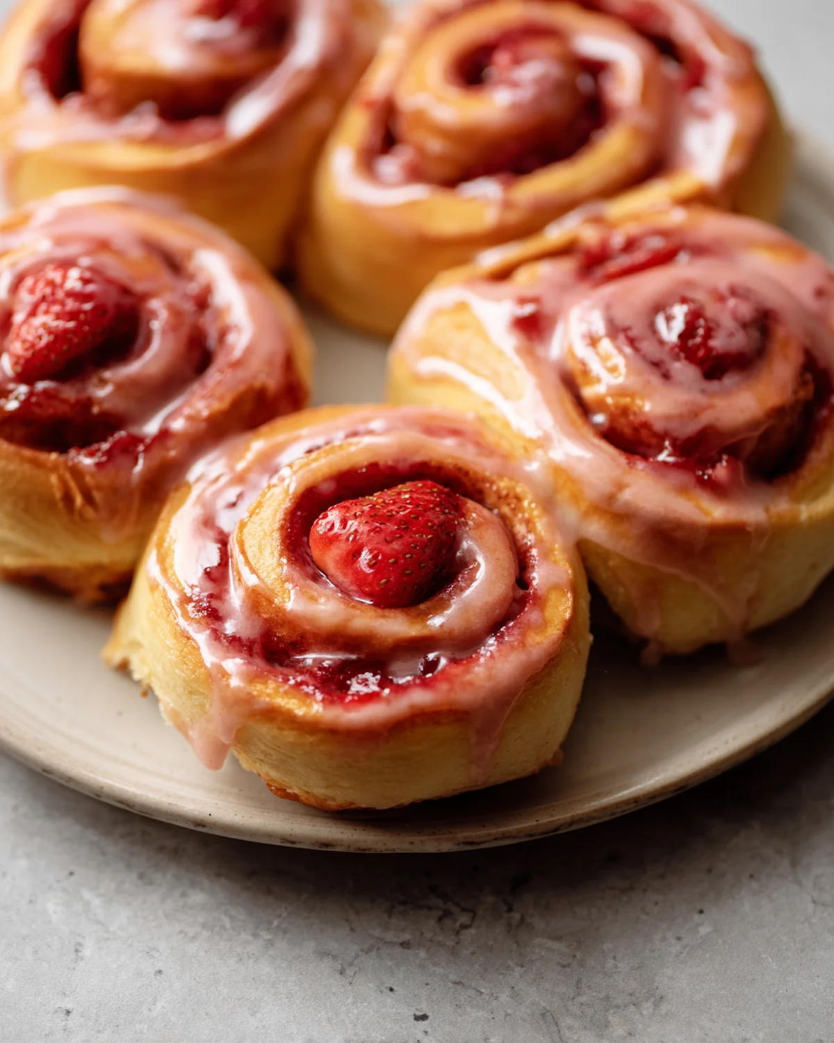 Strawberry Cinnamon Rolls - Image 3